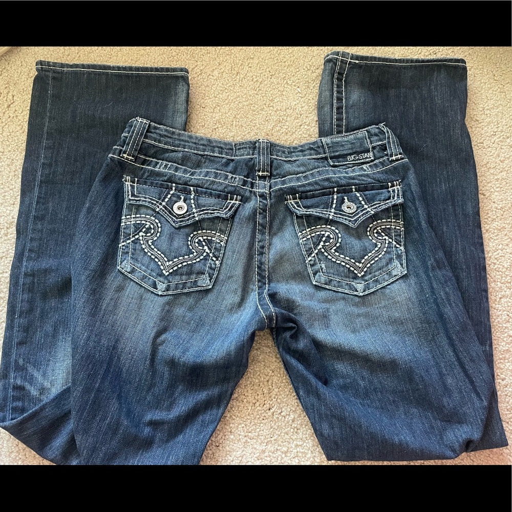 Big Star Low Rise Bootcut Jeans